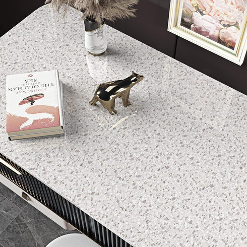 FunStick Granite Countertop Contact Paper Waterproof Self Adhesive Grey Granite Wallpaper Peel and Stick Countertops Marble Contact Paper for Kitc...
