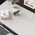 FunStick Granite Countertop Contact Paper Waterproof Self Adhesive Grey Granite Wallpaper Peel and Stick Countertops Marble Contact Paper for Kitc...