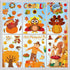 Thanksgiving Fall Window Clings Decorations, 10 Sheets Thanksgiving Window Stickers for Kids Home Office Classroom Party Glass Windows Double Side...