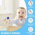 2 Pack Silicone Baby Teething Toys,baby Remote Control Toy,Remote Teether for Babies 3-24 Months,Baby Remote Teething Toys,Teething Relief Toys 6-...