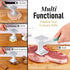 Zulay Professional Meat Tenderizer Tool - Dual Sided Meat Mallet Pounder With Comfort Grip Handle - Heavy Duty Meat Hammer Tenderizer - Meat Tende...