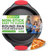 NutriChef Non Stick Round Cake Pan, Kitchen Essential Metal Bakeware with Silicone Handles, Durable, Easy-to-Clean, Dishwasher Safe, PFOA, PFOS, P...