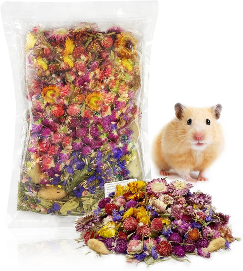 200G Hamster Bedding?Natural Flowers & Herbs Odor Control Dwarf Hamster Bedding Gerbil Bedding Robo Hamster Bedding Katy Hamster Bedding Hamster H...