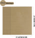 Brown Kraft Cardstock - 8.5'' x 11'' 92lb Cover Card Stock Heavyweight Paper Perfect for Scrapbooks, Art, Crafts, Business Cards 25 Sheets 250g UA...