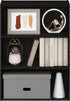 Furinno Pasir 3-Tier Open Shelf Bookcase, Espresso...