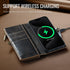 Defencase Compatible with iPhone 11 Case Wallet with RFID Blocking Card Holder for Women and Men, Fashion PU Leather Magnetic Snap Flip Zipper Str...