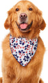 4th of July Dog Bandana - American Flag Dog Bandanas for Small, Medium, Large Dogs, Patriotic USA Independence Day Dog Puppy Collar Scarf for Dogs...