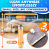 2 Pack Reusable Metal Lint Remover Tool – Durable Pet Hair Remover Tool with Wooden Handle | Portable Fabric Shaver Fuzz Cleaner for Clothes, Carp...