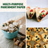 Zenlogy 5x5 Small Parchment Squares (300 sheets) - Unbleached, Non-stick, Pre-cut Parchment Paper- Ideal for Candy Wrappers, Liner Paper, Freezing...