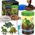 Light-Up Dinosaurs Terrarium Kit for Kids, Glow in Dark Dinosaur Toys for Boys Educational, Science Kit for Kids Ages 4 5 6 7 8-12 Year Old, STEM ...