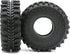 2pcs RC 1.9 Mud-Terrain Tires Tyres Height 121mm/4.75inch for 1/10 Redcat Gen8 / Traxxas TRX-4 / RC4WD D90 TF2 / Tamiay CC01 / Axial SCX10 90047 S...