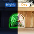 Cute Mouse Hole Wall Decor Sticker Glow in The Dark, Mouse Drinking Wine Funny Wall Art Decals, Adorable Peel and Stick Mice Room Decor, Classroom...