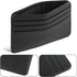 3.94" Slim Credit Card Holder Wallet Card Case in Pebble Leather, Rfid Blocking Card Case with 6 Slots and 1 Pocket, Minimalist Front Pocket Walle...