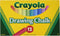 Crayola Non-Toxic Chalkboard Chalk (510403), Assorted...