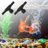 30 Pack Aquarium Air Control Valves for 3/16" ID Air Tube Fish Tank Single Way Air Flow Controllers Regulators Adjustable Black Plastic Aquarium H...