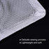 PATIKIL Aquarium Filter Media Bags 10x10cm 4 Pack Fish Tank Mesh Bags with Zipper White...