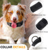 Reflective Nylon Dog Collar, Adjustable Heavy Duty Tactical Collars with Control Handle, Breathable Padded for Medium Large Dogs (L, Black)...