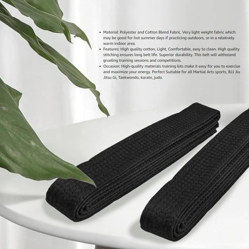 8.6ft Long Soft Belt for Martial Arts Karate Taekwondo Judo...