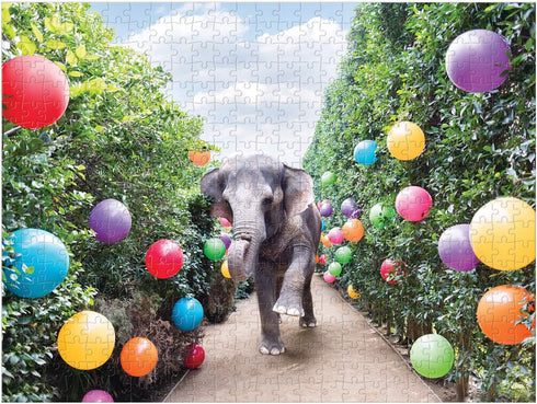 Galison Gray Malin at The Parker Double-Sided Puzzle, 500 Pieces, 24” x 18” – Art Jigsaw Puzzle Featuring Malin’s Iconic Photography–Thick, Sturdy...