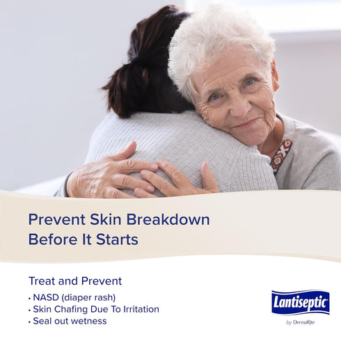 DermaRite's Lantiseptic Moisture Shield Original Skin Protectant - 50% Lanolin, Paraben Free, Unscented Barrier Cream Ointment - 4 oz. Tube, 1 Cou...