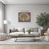 Posterizer 1 pcs- psychedelic funky hippie colorful rainbow mushrooms 2-Abstract & Modern Art-Fantasy & Fiction Art- Living Room Bedroom Decor- un...