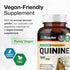 BIO KRAUTER Quinine for Leg Cramps Capsules 500 mg - 100 Count - Cinchona Bark Powder - Quinine Capsules - Vegan, No Fillers...