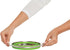 HIC Kitchen Collapsible Colander, Silicone and 18/8 Stainless Steel, 1.5-Quart...