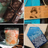OLYCRAFT Japanese Traditional Style Self-Adhesive Silk Screen Printing Stencil Oriental Theme Mesh Transfers Silk Screen Reusable Stencil for Pain...