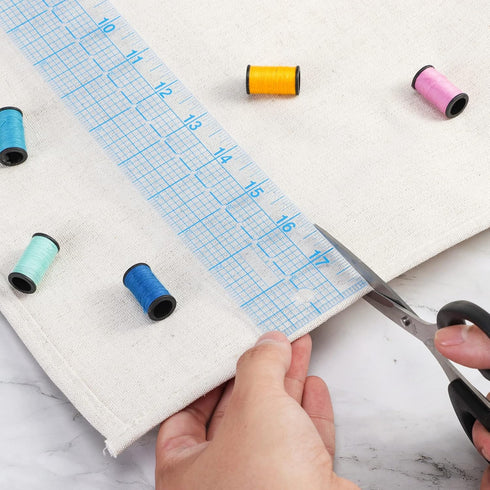 See-Thru Accurate Positioning and Marking Sewing Clear Ruler 2 x 18 inch...