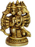 eSplanade Brass Panchmukhi Hanuman Anjaneya Pavan Putra Bajrangbali Idol Murti Moorti Statue (2.5 Inch)...