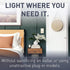 Legrand radiant NTL873LACC6 15 Amp Combination Adjustable LED Night Light and 3-Way Decorator Rocker Switch for Hallways or Kids Bedrooms, Light A...