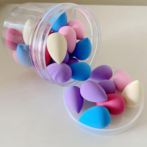 Mini Makeup Sponge Blender 30 pcs, Beauty Blender Sponge for Foundation, Powder, Concealer and Eye Shadow,Under Eyes,Highlight and Contour...
