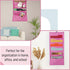 Mr. Pen- Hanging Wall File Organizer, 6 Pocket, Pink, 3 Overdoor Hangers Included, Over The Door File Organizer, Hanging Folder Organizer, Wall Fo...