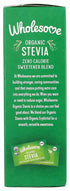 Wholesome Sweeteners Organic Stevia, 75 Count Packets, Zero Calorie Sweetener Blend, Keto Friendly, Non GMO, Gluten Free & Vegan, 1 Pack...