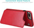 for iPhone 7 Plus/8 Plus Wallet Case with Card Holder,OT ONETOP Premium PU Leather Kickstand Card Slots Case,Double Magnetic Clasp and Durable Sho...