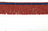 Fenghuangwu 5 Yard Long 2.5 Inches Wide Bullion Fringe Trim and Embellishments Fabric Trims Sewing DIY Decoration for Curtain Sofa Clothes(Mix red...