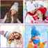 BQTQ 26 Pieces Faux Rabbit Fur Pom Pom Balls with Elastic Loop DIY Fluffy Pom Pom for Hats Beanie Shoes Scarves Gloves Bags Accessories(13 Colors,...