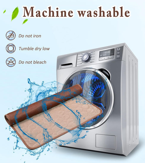 Dogs Cooling Mat Pet Self Cooling Pad Cool Blanket Summer Hot Weather Sleeping Kennel Mat,Washable Ice Silk Sleep Mat Pad Non-Toxic Breathable for...