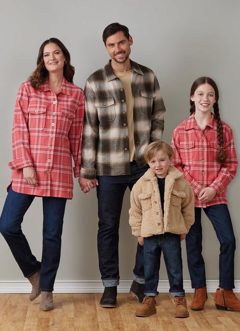 Butterick Children's, Teens' and Adults' Jacket Sewing Pattern Kit, Design Code B6916, Sizes XS-L/S-XL, Multicolor...