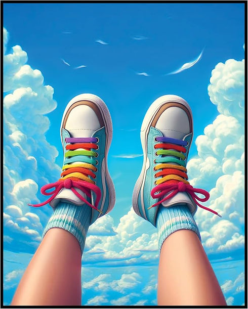 Posterizer 1 pcs-Y2k cute indie aesthetic decor-Abstract & Modern Art-Miscellaneous-Gift for Girls, Boys, Teens-Decor for Home & Office- UNFRAMED ...