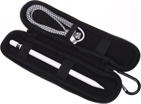 Cosmos Neoprene Stylus Pen Pencil Case Pouch Compatible with Apple Pencil, Wacom Stylus, Fountain Pen, Ballpoint Pen, Stylus Touch Pen (Neoprene S...