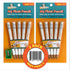 Channie's My First Pencil, Easy-to-Hold Presharpened Jumbo Pencils for Preschoolers, Kindergarteners & 1st Graders, White Wooden 2B Fat Pencils fo...
