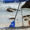 AMMSUN Beach Umbrella Sand Bag Umbrellas Anchor Weight Bags Anchor for Heavy Duty High Wind Resistant Beach Shade Tent Outdoor Canopies Windproof ...