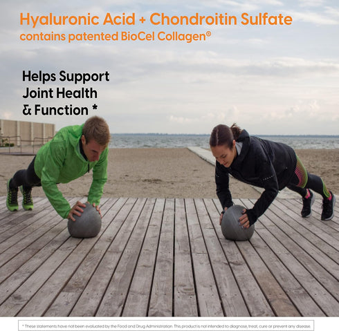 Doctor's Best Hyaluronic Acid with Chondroitin Sulfate, Non-GMO, Gluten Free, Soy Free, Joint Support, 60 Caps...