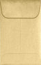 LUXPaper #1 Coin Envelopes | 2 1/4" x 3 1/2" | Blonde Metallic | 80lb. Text | 50 Qty...