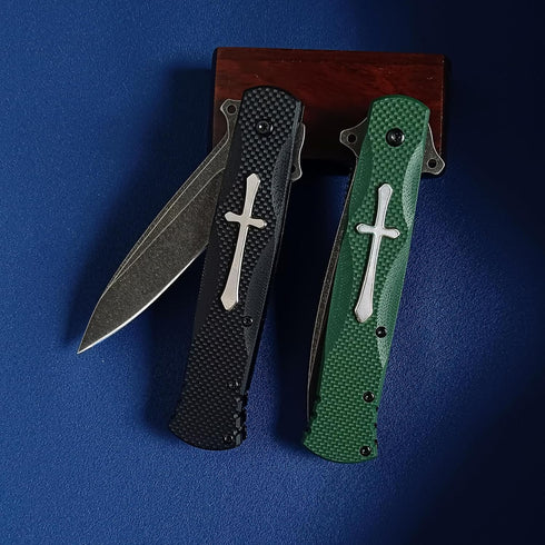 Pocket Knife, EDC Folding Knife with G10 Handle, Great festival Christmas Gift EDC knife For Men Women Outdoor Survival Camping knife...