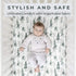 Pobi Baby - Premium Fitted Crib Sheets for Standard Crib Mattress - Ultra-Soft Cotton Blend, Stylish Woodland Pattern, Safe and Snug for Baby (Mag...