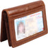 Easyoulife RFID Mens Slim Front Pocket Wallet Genuine Leather Bifold ID/Credit Card Holder...