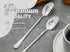 INNObeta Axolotl Gifts for Girls, 2 Pcs Engraved Ice Cream Spoons, Stainless Steel Coffee Spoon, Just a Girl Who Loves Axolotl...