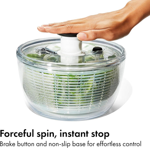 OXO Good Grips Little Salad & Herb Salad Spinner, Fruit Washer and Lettuce Spinner...